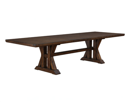 Auburn 86-106-inch Dining Table with 2-20 inch Leaves from Steve Silver - Luna Furniture