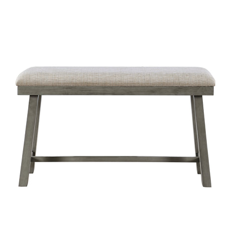 Auburndale Light Gray Counter Height Bench from Homelegance - Luna Furniture