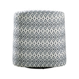 Augustine Blue/White Swivel Chair from Homelegance - Luna Furniture