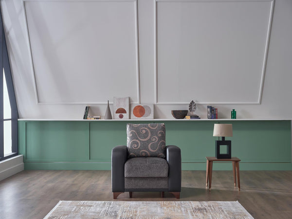 Austin Beatto Anthracite Armchair