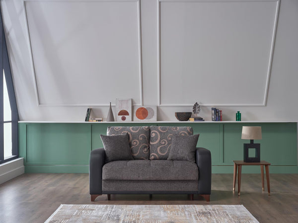 Austin Beatto Anthracite Loveseat