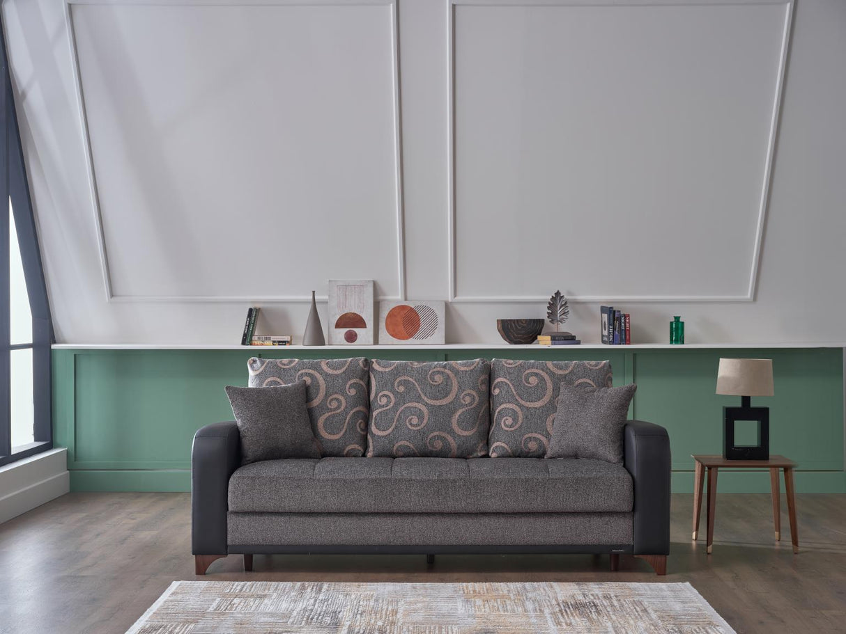 Austin Beatto Anthracite Sleeper Sofa from Bellona - Luna Furniture