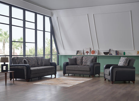 Austin Beatto Anthracite Sleeper Sofa from Bellona - Luna Furniture