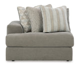 Avaliyah Ash 2-Piece Sectional Loveseat from Ashley - Luna Furniture