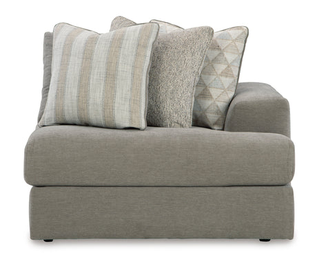 Avaliyah Ash 2-Piece Sectional Loveseat from Ashley - Luna Furniture