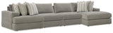 Avaliyah Ash 4-Piece Sectional from Ashley Furniture - Luna Furniture