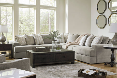 Avaliyah Ash 5-Piece Sectional from Ashley - Luna Furniture