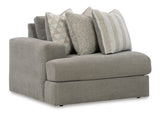 Avaliyah Ash 5-Piece Sectional from Ashley - Luna Furniture