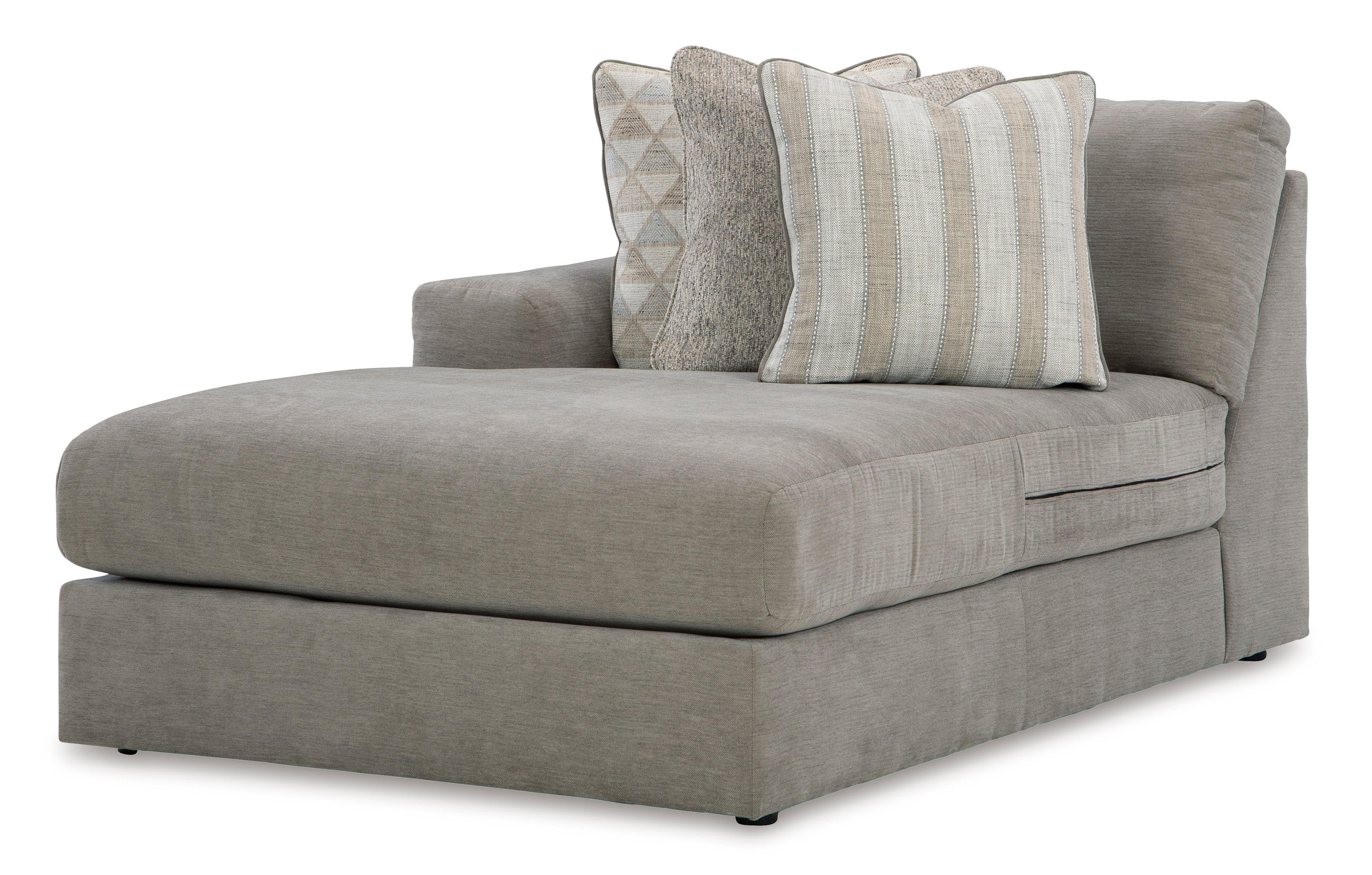 Ashley Avaliyah Ash 6-Piece LAF Chaise Sectional – Luna Furniture