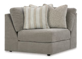 Avaliyah Ash 7-Piece LAF Chaise Sectional from Ashley - Luna Furniture