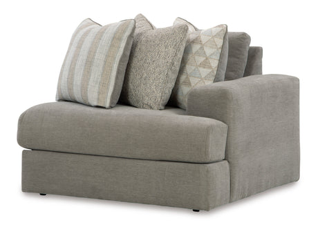 Avaliyah Ash 7-Piece LAF Chaise Sectional from Ashley Furniture - Luna Furniture