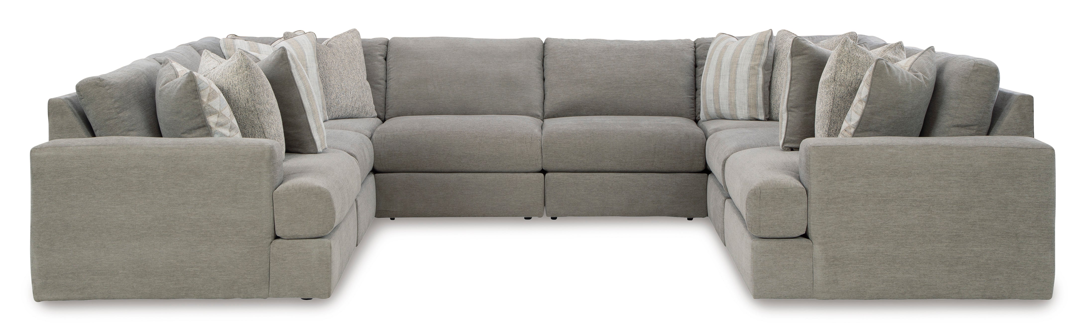 Avaliyah Ash 8-Piece Sectional – Luna Furniture