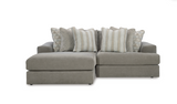 Avaliyah Ash 2-Piece LAF Chaise Sectional