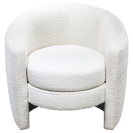 Avalon White Boucle Lounge Chair from Midinmod - Luna Furniture