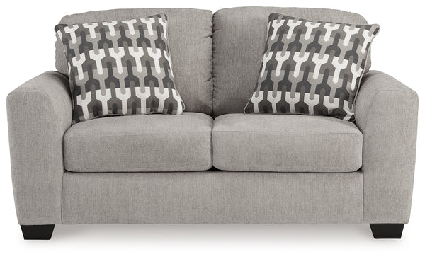 Avenal Park Flannel Loveseat