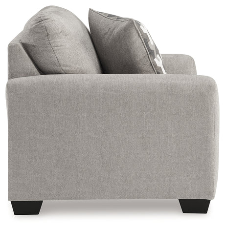 Avenal Park Sofa, Loveseat, Chair and Ottoman in Flannel from Ashley - Luna Furniture