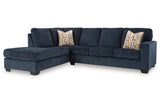 Aviemore Ink 2-Piece LAF Chaise Sectional from Ashley - Luna Furniture