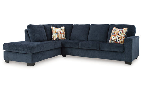 Aviemore Ink 2-Piece LAF Chaise Sectional from Ashley - Luna Furniture