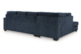 Aviemore Ink 2-Piece LAF Chaise Sectional from Ashley - Luna Furniture