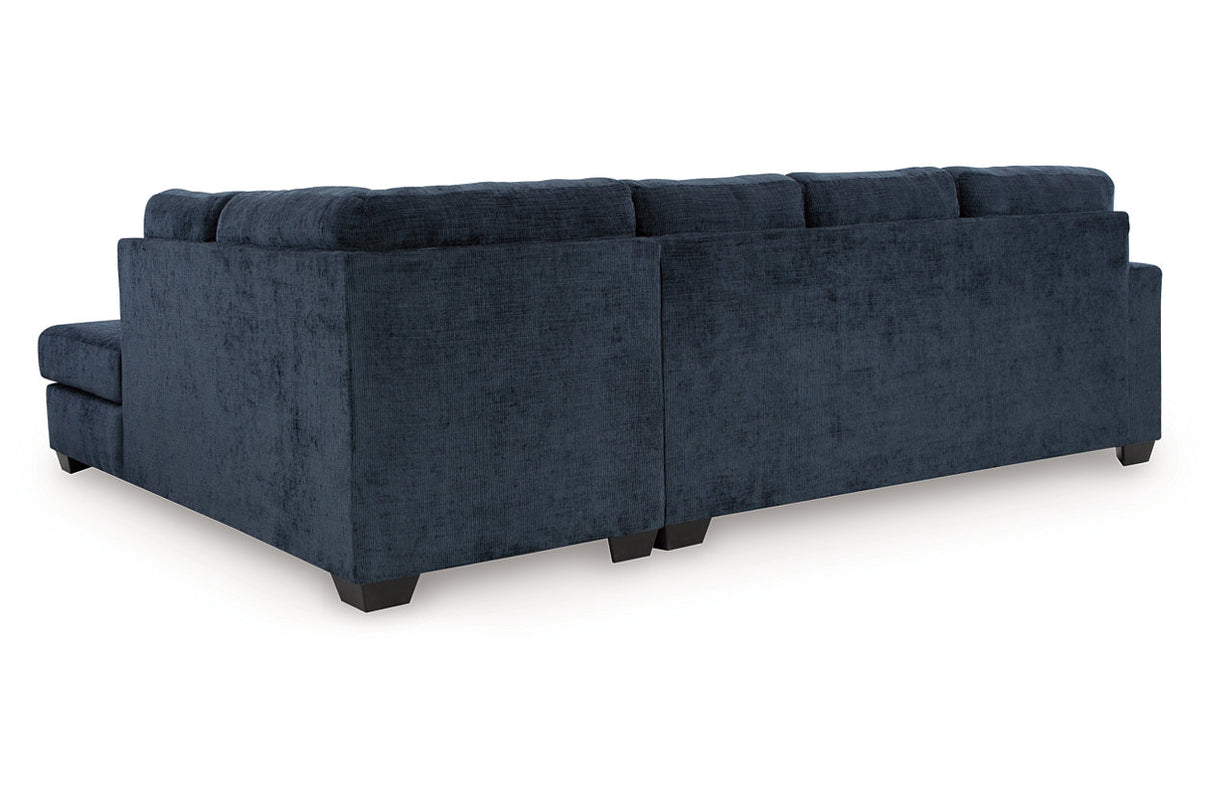 Aviemore Ink 2-Piece RAF Chaise Sectional from Ashley - Luna Furniture
