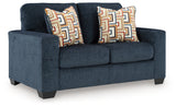 Aviemore Ink Loveseat from Ashley - Luna Furniture