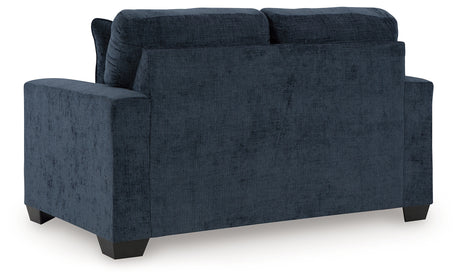 Aviemore Ink Loveseat from Ashley - Luna Furniture