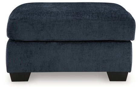 Aviemore Ink Oversized Accent Ottoman from Ashley - Luna Furniture