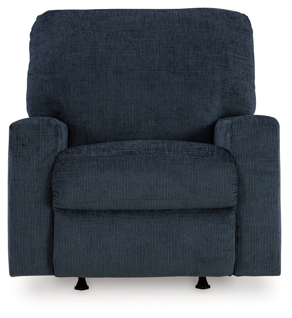 Aviemore Ink Recliner from Ashley - Luna Furniture