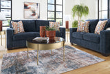 Aviemore Sofa and Loveseat in Ink from Ashley Furniture - Luna Furniture