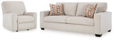 Aviemore Sofa and Recliner from Ashley - Luna Furniture