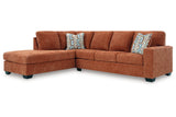 Aviemore Spice 2-Piece Sectional with Chaise from Ashley Furniture - Luna Furniture