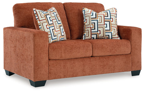Aviemore Spice Loveseat from Ashley - Luna Furniture