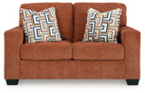 Aviemore Spice Loveseat from Ashley - Luna Furniture