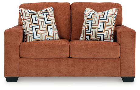 Aviemore Spice Loveseat from Ashley - Luna Furniture