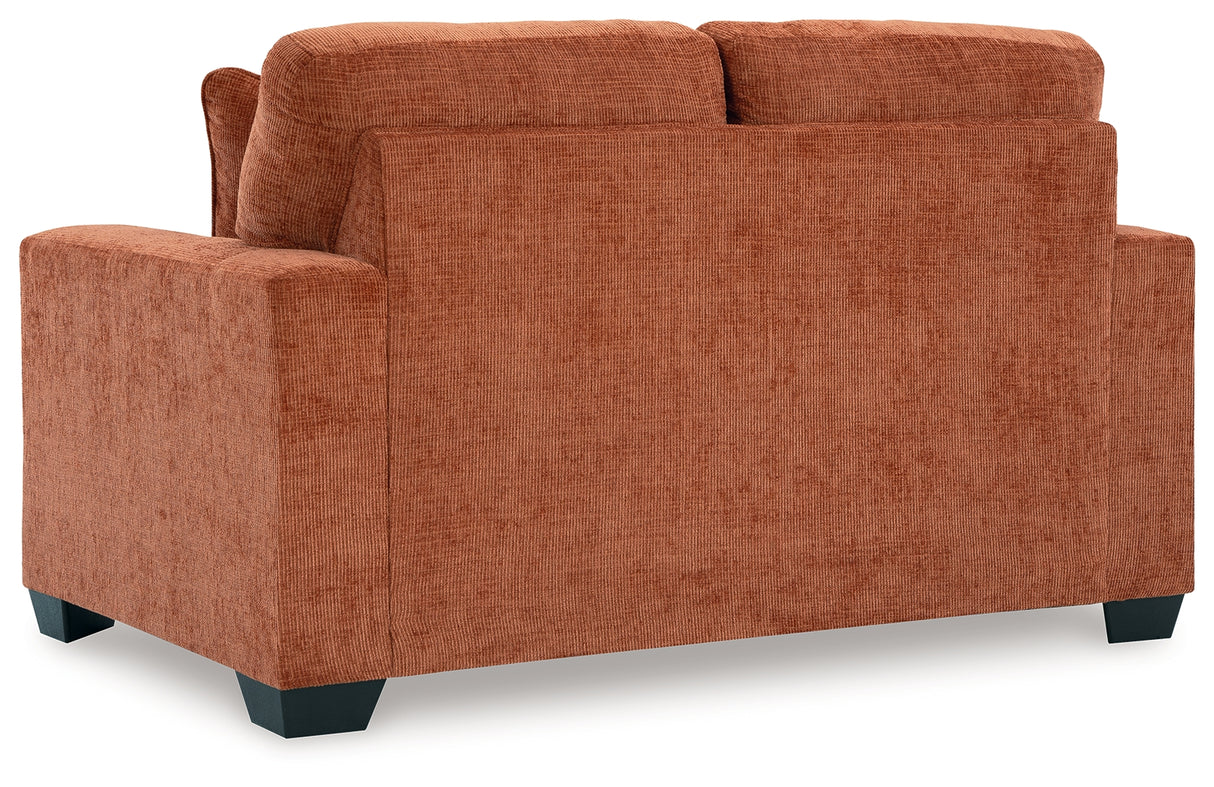 Aviemore Spice Loveseat from Ashley - Luna Furniture