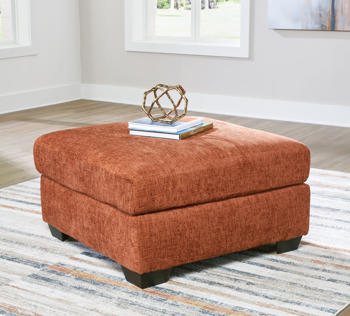 Aviemore Spice Oversized Accent Ottoman from Ashley - Luna Furniture