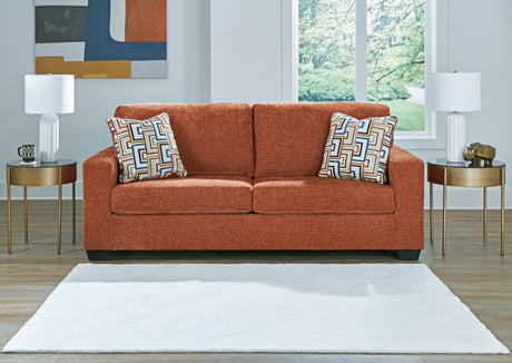 Aviemore Spice Queen Sofa Sleeper from Ashley - Luna Furniture
