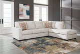 Aviemore Stone 2-Piece Sectional with Chaise from Ashley - Luna Furniture