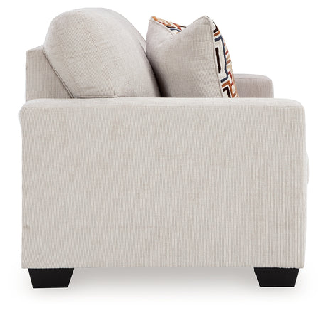 Aviemore Stone Loveseat from Ashley - Luna Furniture