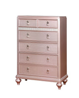 Avior Rose Gold Chest from Furniture of America - Luna Furniture