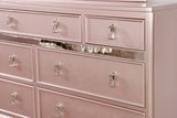 Avior Rose Gold Dresser Luna Furniture Avior Rose Gold Dresser Luna Furniture