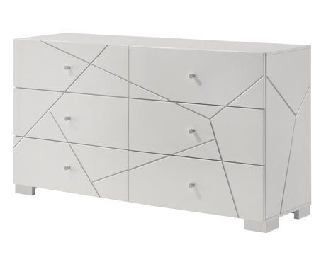 Ayla White Panel Bedroom Set from Crown Mark - Luna Furniture