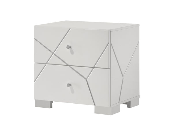 Ayla White Nightstand