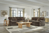 Aylesworth Chocolate Sofa & Loveseat from Ashley - Luna Furniture