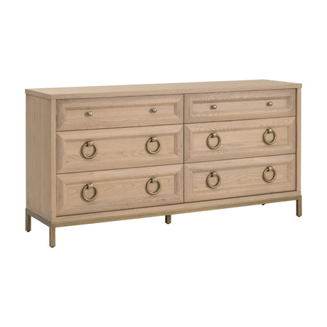 Azure 6-Drawer Double Dresser from Essentials For Living - Luna Furniture