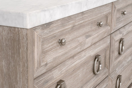 Azure Carrera 6-drawer Double Dresser from Essentials For Living - Luna Furniture