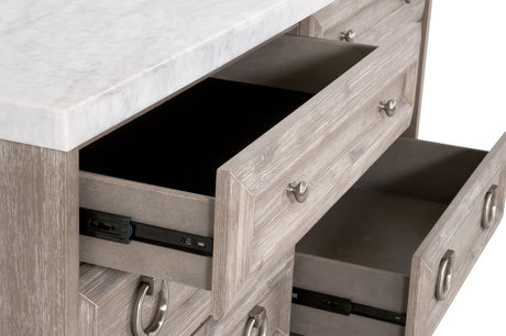 Azure Carrera 6-drawer Double Dresser from Essentials For Living - Luna Furniture