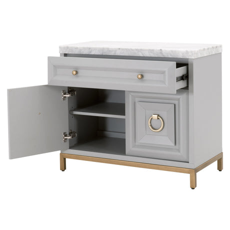 Azure Carrera Media Chest from Essentials For Living - Luna Furniture