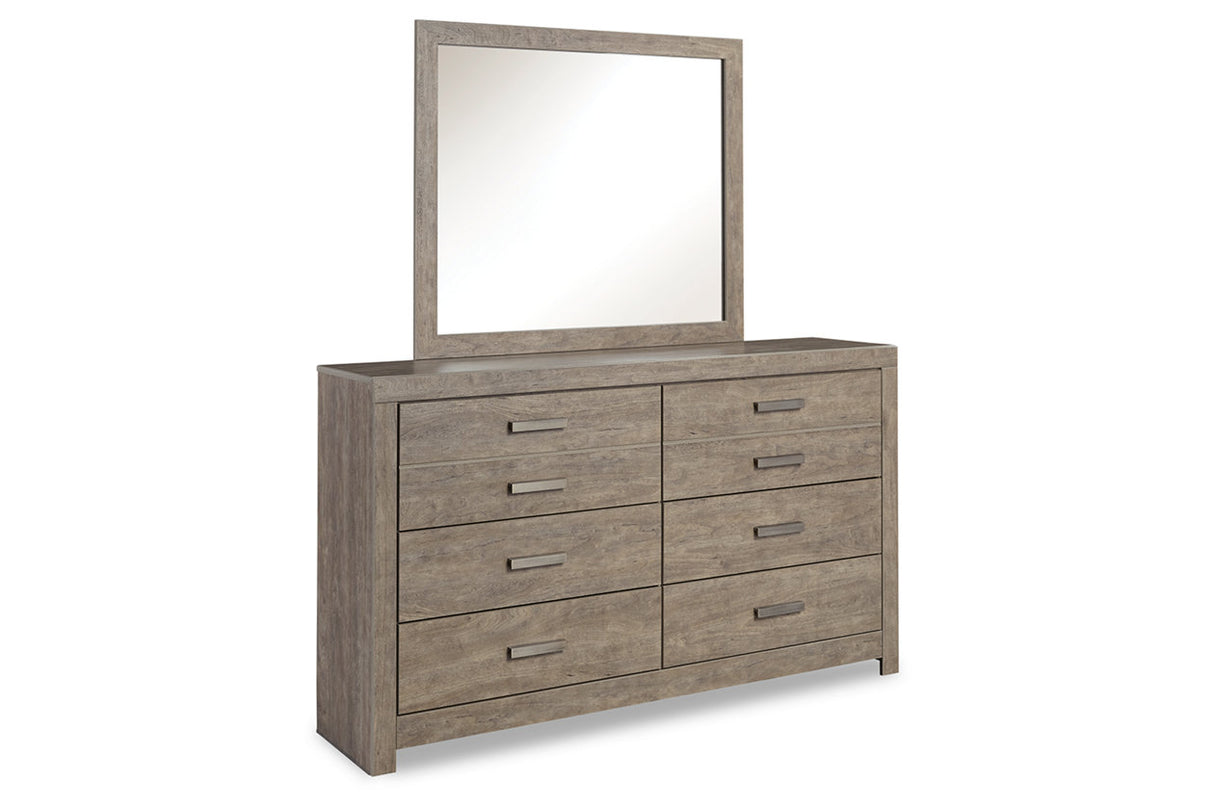 Culverbach Gray Dresser and Mirror from Ashley - Luna Furniture