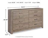 Culverbach Gray Dresser from Ashley - Luna Furniture
